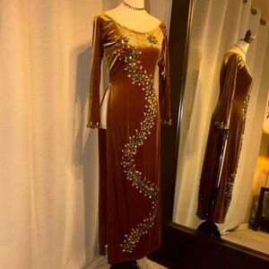 🤘🔥 HOLLYWOOD GLAM VINTAGE VELVET TUNIC 🔥🤘